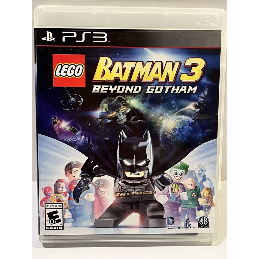 Lego Batman 3 Beyond Gotham DC Comics Sony PlayStation 3 PS3 W/ Manual
